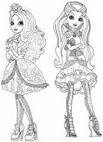 kolorowanki Ever After High do wydruku malowanki nr  26